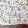 4 Pimpernel Extra large Blue and white floral place mats 16"x12" Image 6