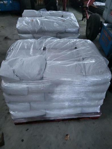 Crushed glass for sandblasting