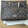Coach tote woman bag brown Image 7