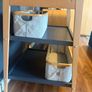 Quax Changing Table (Grey) + 3 Storage Baskets Image 2