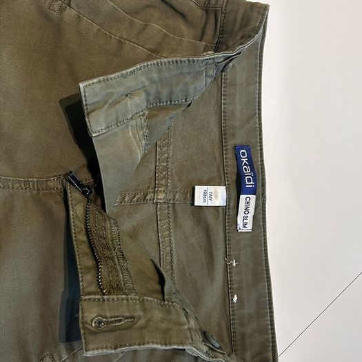 Okaid chino slim trousers