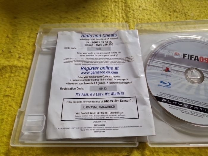 Fifa 09  PlayStation3 Ps3 Games Original