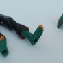 GI Joe Nunchuk Parts 3.75" Action Figure Hasbro from 2002 Image 3