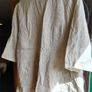 light beige linen tunic top. beautiful quality. Image 2