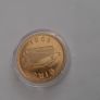 Golden penny hen with chics coin in case with certification Image 3