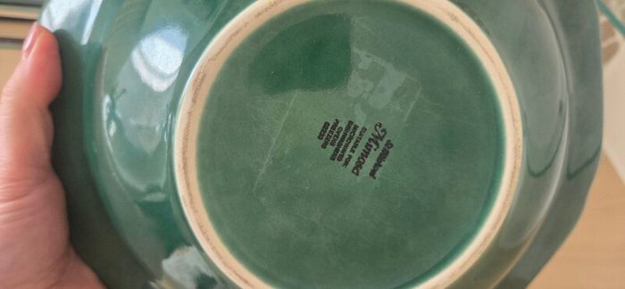 Mimosa Green Jug & Bowl