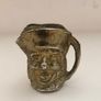 Vintage Set Of 3 Miniature Brass Toby Jugs Mugs Image 5