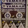 Universal Motorcycle Decal Sheet Image 3