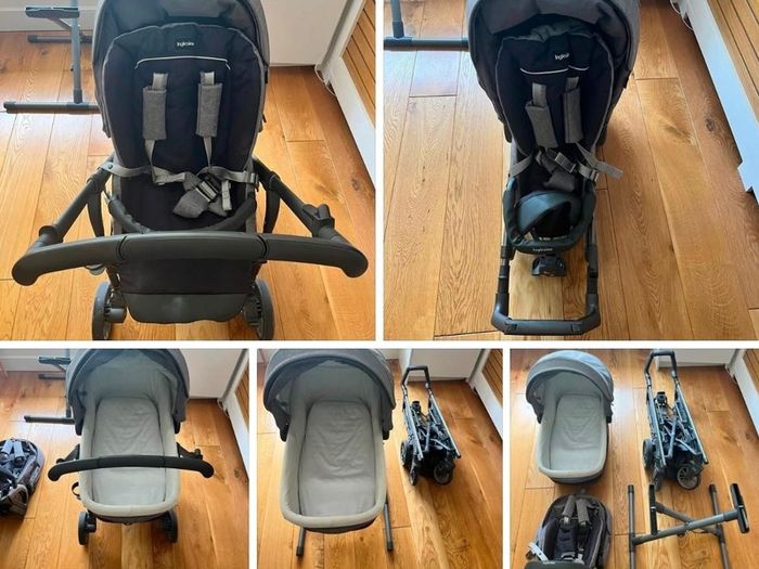 Inglesina Trio Buggy Coat Stroller Car Seat Isofix