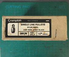 Crompton Cast Iron Pulleys - Box of Ten