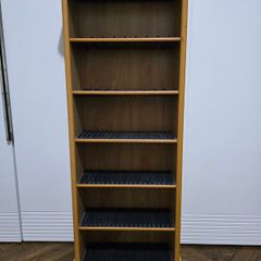 DVD and CD shelf