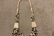 Brand New South African Hand Carved Beaded Necklace
