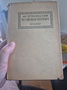 An introduction to church history by guilday published by B Herder first edition