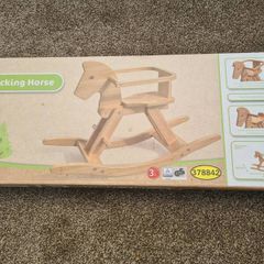 PLAYTIVE WOODEN rocking horse age 1+