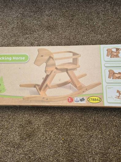 PLAYTIVE WOODEN rocking horse age 1+