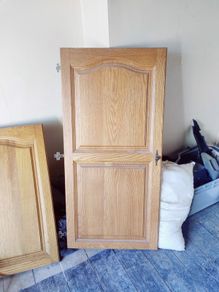 Kitchen press doors