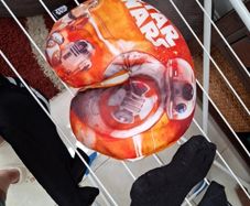 star wars children's travel neck pillow
