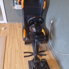 gaming chair wheel and peddles