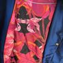 Ted Baker metallic navy parka Image 2