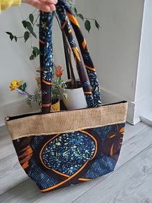 large handmade bag