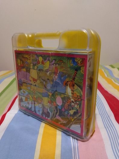 Disney Winnie the Pooh Cube Puzzles in case,