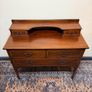 Edwardian Inlaid Mahogany Dressing Table / Chest of Drawers on Castors Image 3