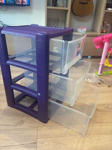 3 drawer unit
