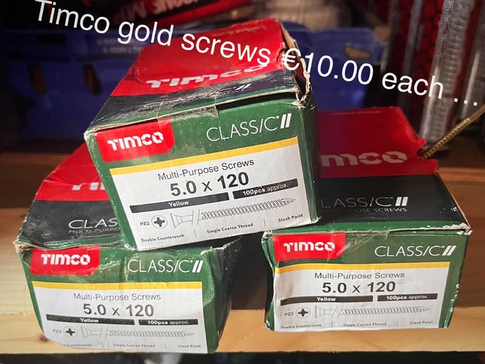 Assorted screws