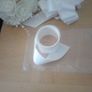 Wedding car decoration bow and 10metre ribbon set white Image 3
