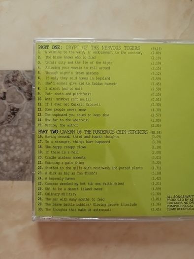 Keith Moss CD - Glowing Grooves From The Cobwebbed Lair