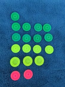 Colourful discs