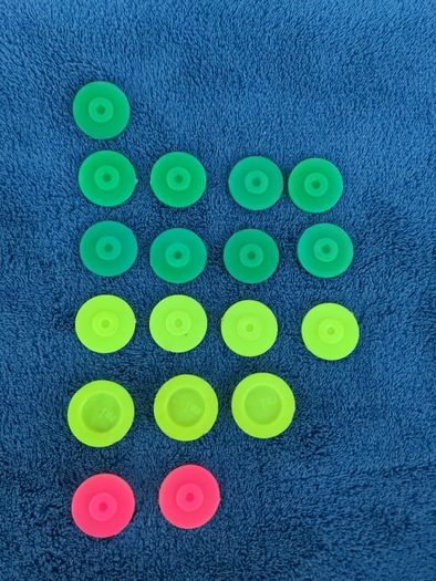 Colourful discs