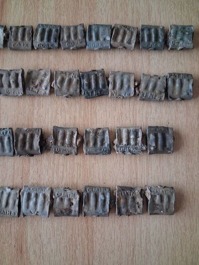 More than 50 vintage post bag lead seals Limerick  Cork Dublin Kilkee Kilrush