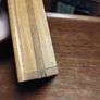Vintage Jewellery Box, Handmade With Brass Inlay Image 4