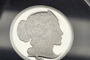 Gibraltar Silver Proof 2023 Pure .999 Silver Sovereign in Original Holder with COA