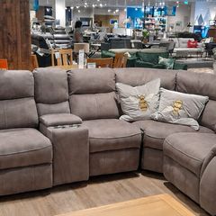 Modern Reclining Sectional Corner Sofa