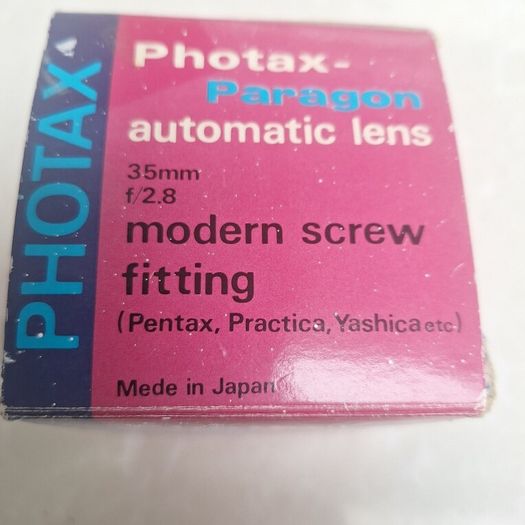 Camera lens x 2 sizes
