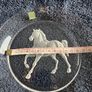Hoya Tokyo Crystal set of 2 intaglio horse plates Image 7