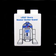 LEGO Store Star Wars R2D2 2009 Master Builder Event Duplo Brick NEW R2-D2 LEGO Store STAR WARS R2D2 2009 Master Builder Event Duplo Brick