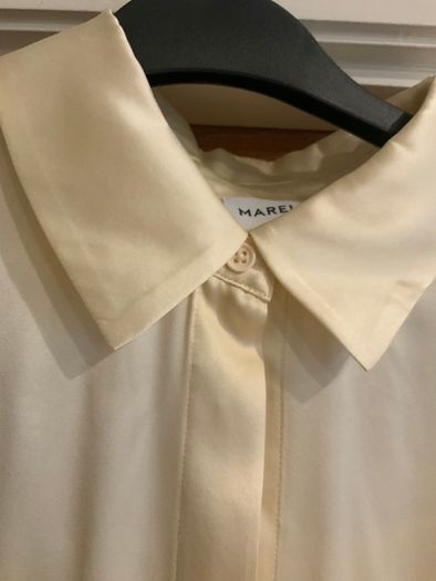 Marella silk cream shirt