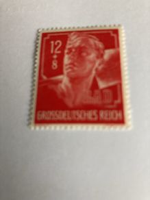 Rare 1944 German WW2 stamp - RAD