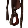 Western Saddle, Headstall&Breast Collar Real Leather 12" Brown Image 10