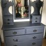 Dressing table & full length mirror Image 2