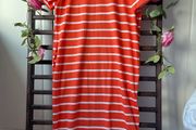 dress Bnwt Marks &amp; Spencer striped short sleeve tshirt dress size 10