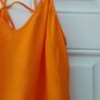 Beautiful orange Top, Warehouse, size 12, excellent condition Image 2