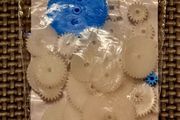 Set of Mixed Plastic Gear Bags for Vintage Audio cassete recorders, new.
