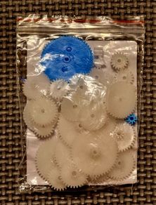 Set of Mixed Plastic Gear Bags for Vintage Audio cassete recorders, new.