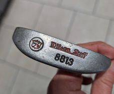 Vintage 1974 Wilson 8813 red dot putter