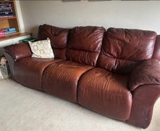 Leather sofa - 3