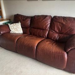 Leather sofa - 3